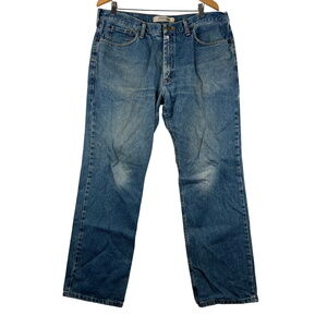 VTG Urban‎ Pipeline UP Jeans 38x32 Relaxed Fit Denim Pants Light Wash Distressed